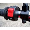 Alchemy Parts 2-Position Metal Mechanical Switch, Push Button Actuator, ON-OFF Operation, Fits 1" Handlebars