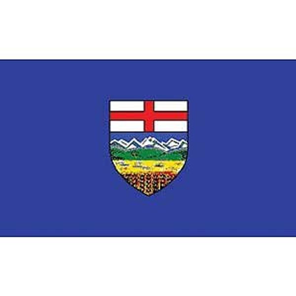 Flag Country Canada Alberta Poly 3ft X 5ft
