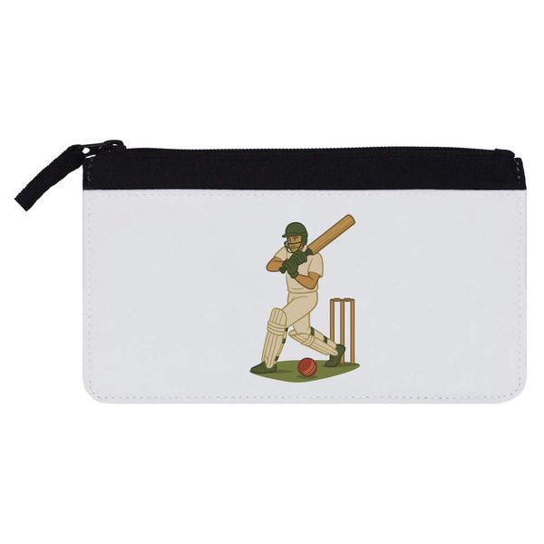 'Cricket Batter Action' Pencil Case (PC00057740)