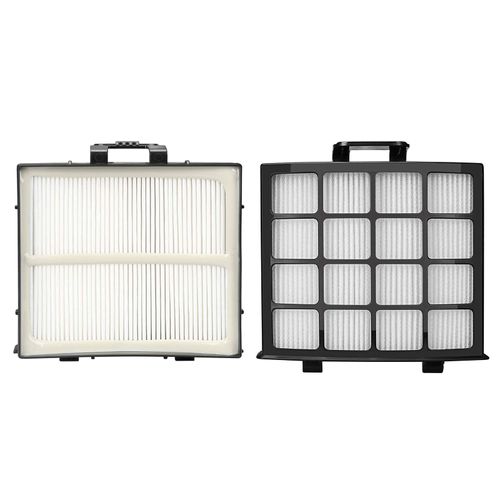 Colorfullife AZ2002 Vacuum Filter Replacement Kit for Shark Vertex DuoClean PowerFin Upright Vacuum AZ2000, AZ2000W, AZ2002, Replace XHFAZ2000, XFFKAZ2000, 2 Post-Motor Filters, 4 Foam Felt Filters
