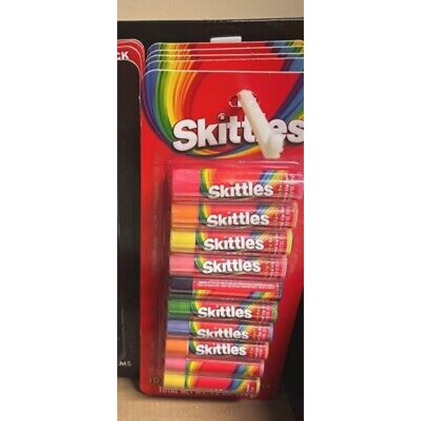 Lip Balm Skittles Pack Of 10
