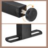 sourcing map 2 Sets Adjustable Height Bed Frame Support Legs Replacement Bed Center Slat Support Legs(250mm-270mm/9.8"-10.6")