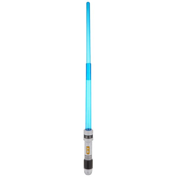 STAR WARS Lightsaber Academy Level 1 Blue Lightsaber Toy with Light-Up Extendable Blade