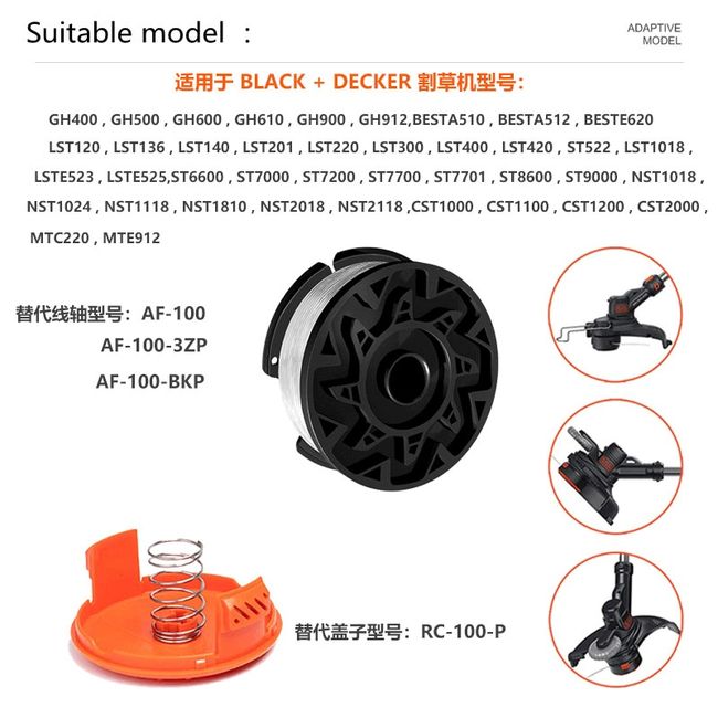 Black & Decker AF-100-BKP Replacement Spool NEW