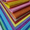 Mcoser 5PCS A4 Glitter Felt Fabric, White Glitter Sheets, Craft Felt Pack
