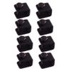 Mudflap Clamps Black U C Clamp Fitting Fixing Mud Flaps Universal Fit 8 Pack