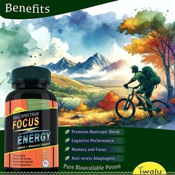 Focus Energy | Combate Dificultad Recordar, Pensamiento Lento Disminución