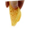 PACKOVE 100Pcs Rounded Makeup Powder Face Cleaning Applicators for Cosmetics Application for Makeup Removal and