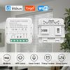 WiFi Roller Shutter Timer and Voice Control, Smart Roller Shutter Switch with RF Receiver, Wireless Switch Blind Switch Set, Electric Shutter Control for Blinds and Awnings