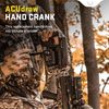 TenPoint ACUdraw Hand Crank, Black - 6061 T6 Aluminum Arm & Nylon Knob - Holster Not Included