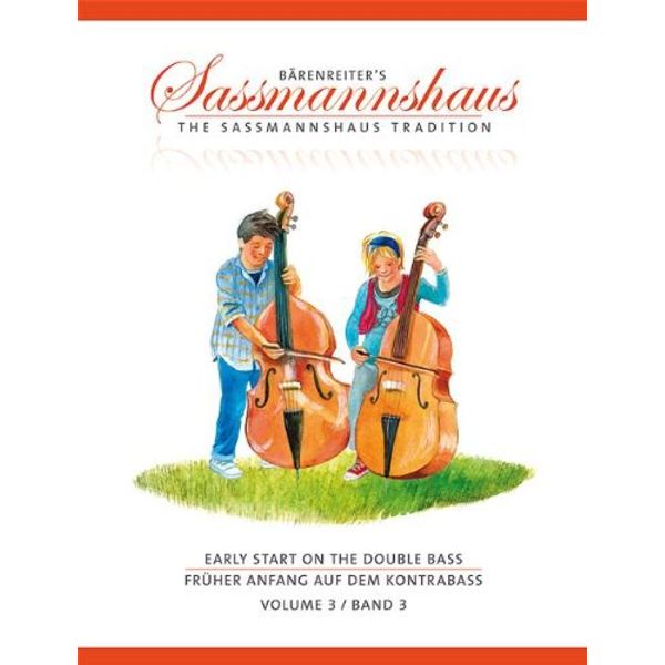 KGA Verlags-Service GmbH & Co.KG Bärenreiter Verlag Frueher Anfang auf dem Kontrabass 3 - arrangiert für Kontrabass [Noten/Sheetmusic] Komponist: Sassmannshaus Holger