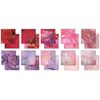 The Essential Craft Papers - 6x6 - Ink Drops - Rose