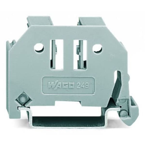 WAGO – Endklammer Contact 249/Holder Plastic Series Screwless 249 TS35 DIN Rail 35 mm 10 mm