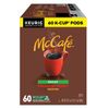 New McCafe, Decaf Premium Medium Roast K-Cup Coffee Pods, 60 Count