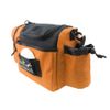 Fade Crunch Disc Golf Bag – Compact, Durable, and Versatile Shoulder Strap Bag with Insulated Cooler Lining (Orange)