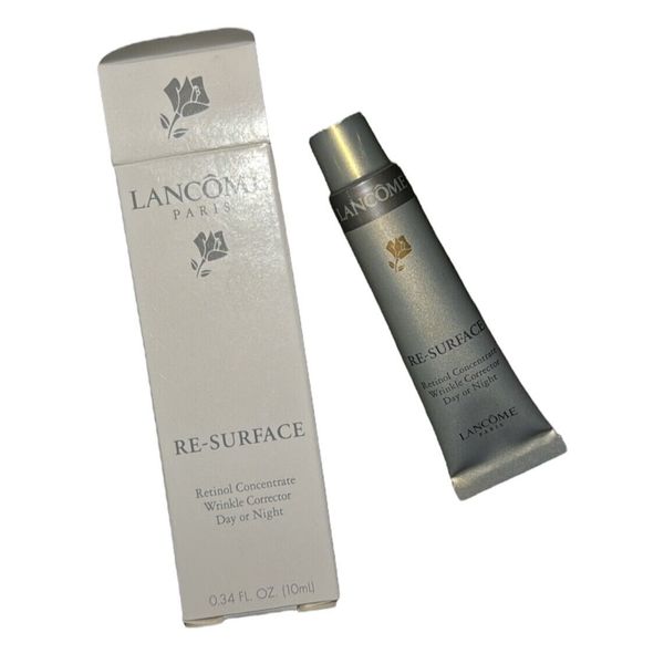 LANCOME RE-SURFACE RETINOL CONCENTRATE WRINKLE CORRECTOR DAY OR NIGHT 0.34 OZ