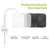 TENS Unit Replacement Pads, 20PCS 2"x2" Electrode Pads, Reusable Self-Adhesive Electrode Patches for Electrotherapy