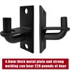 2 Pack Wall Mount Gate Hinges Heavy Duty Farm Gate Hinges Chain Link Fence Gate