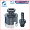 Dry Diamond Core Drill Bit 2" (50mm) Tile Hole Saw Set Granite Marble Ceramic