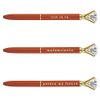 Autom Gem Pen - Orange (Pack of 6)