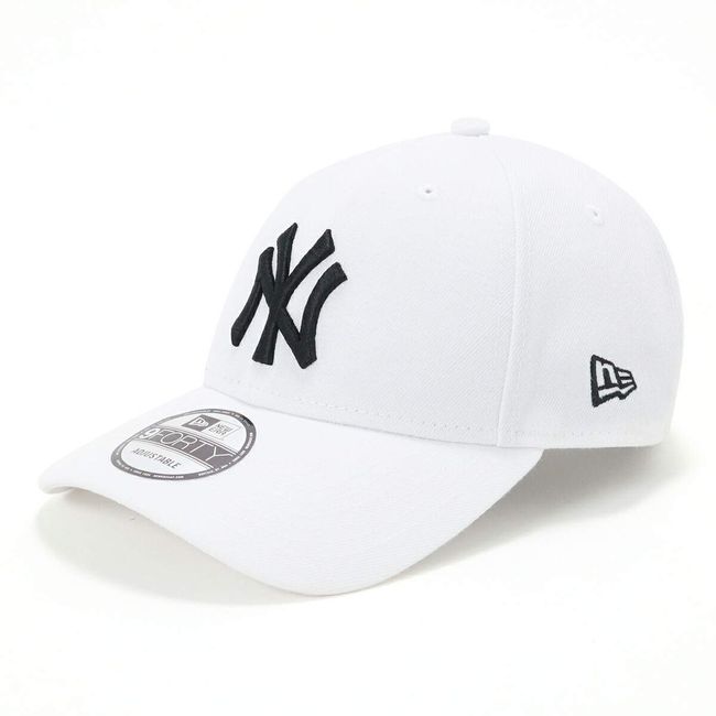 New Era 12018973 940 DF CTN New York Yankees Baseball Cap, Unisex, NY white/black