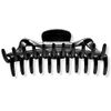 Topkids Accessories 14cm / 5.5" Large Butterfly Hair Clips Claw Clips, Hair Accessories for Women and Girls All Hair Type - Claw Clips for Thick Hair Curly Hair Hair Clips Women Hair Claws (Black)