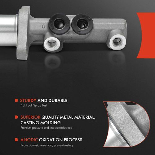 A-Premium Brake Master Cylinder Compatible with Volkswagen Vehicles - Jetta 2010, Passat 2012, Eos 2015-2016, GTI 2008-2009, R32 2008, Rabbit 2008-2009