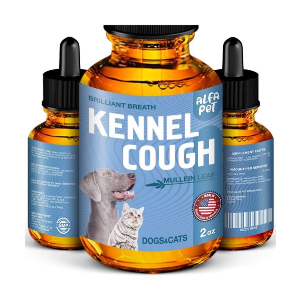 Dog Cough - Kennel Cough - Dog Allergy Relief - Supplements For Dogs & Cats H...