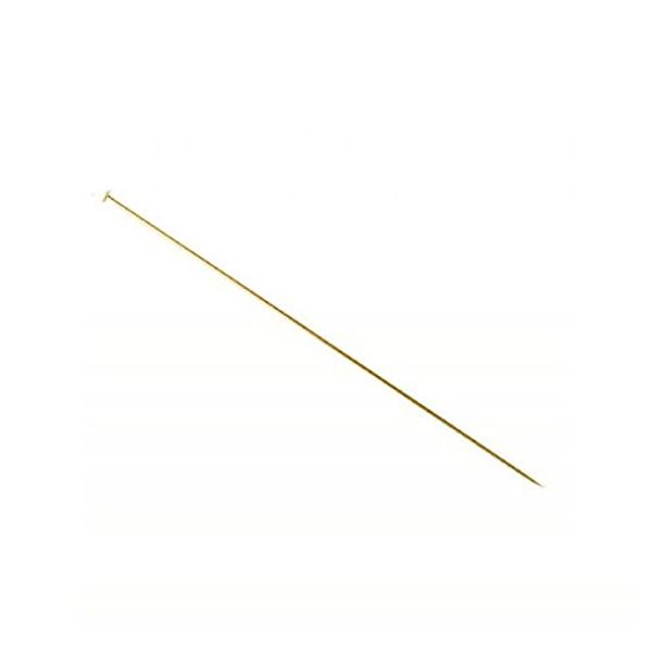 Hat Pin 75mm Gold Plated Qty 100