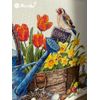 Merejka Counted Cross Stitch Kit Spring Garden