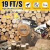 4 inch Mini Chainsaw with 2 Battery, Portable Cordless Lightweight Handled Chain Saws