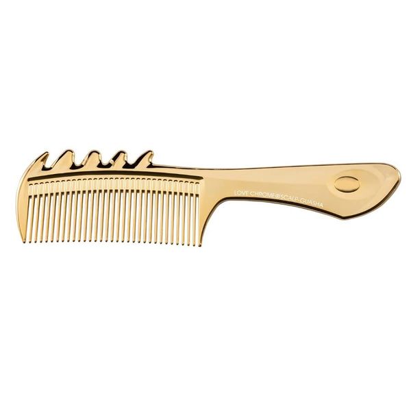 Love Chrome K24GP SCALP-GUASHA Gold [Official Shop] Scalp Care, Face Care, Beautiful Hair Comb / LOVE CHROME K24GP SCALP-GUASHA GOLD