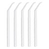 GARASANI Household, Travel Portable Disposable Plastic Curved Hook Toothpicks, Teeth Cleaning Tool, Anti-Slip Handle Design (300 Pcs)
