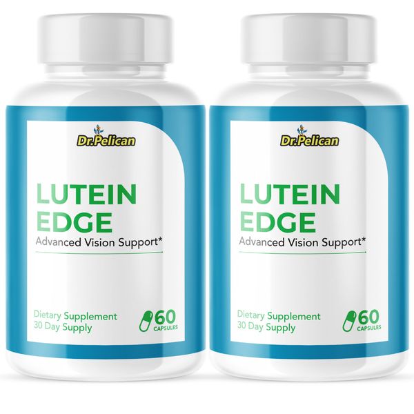 Lutein Edge- Eye Support- 2 Bottles- 120 Capsules