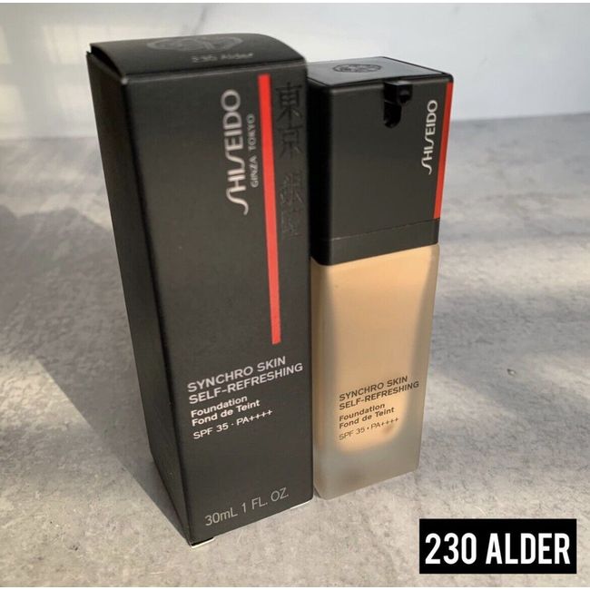 Shiseido Synchro Skin Self-Refreshing Foundation SPF 30 230 Alder - 1oz/30ml NIB