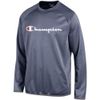 Champion Script Logo Men's (Marine Navy) Convergence Crew Performance Fleece (M)