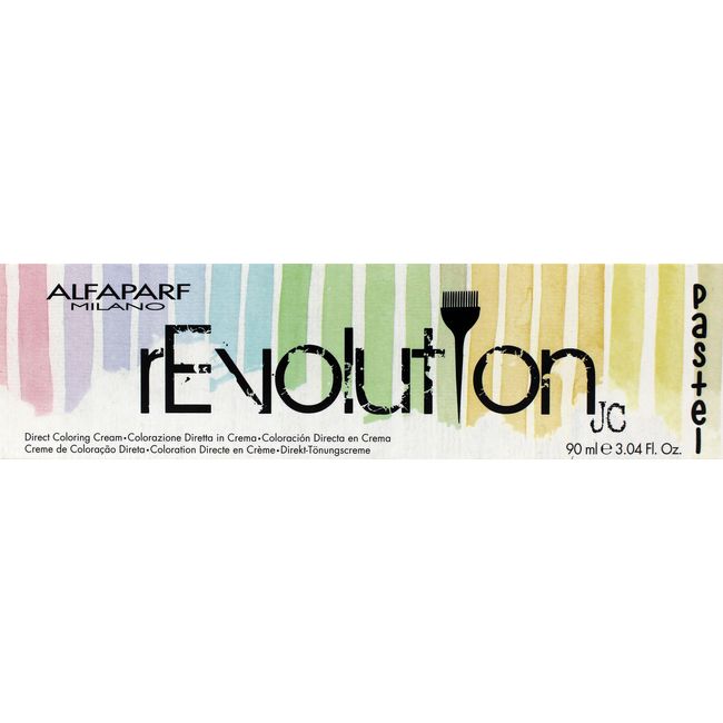 Alfaparf Revolution Pastel Direct Coloring Cream Pastel Green 3.04 Ounce