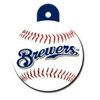 MLB Engraved Milwaukee Brewers Pet ID Tag fast ssh