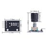 zalati 5pcs KY-040 Rotary Encoder Module 360 Degree Rotary Encoder Rotation Angle Encoder with Push Button
