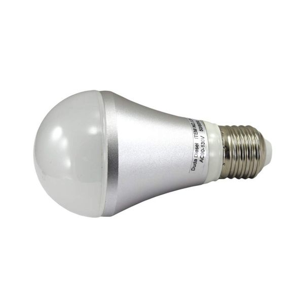 QP013-5w Dimmable LED Light Bulb 4.5 Watt 350 Lumens 120° 40w Equivalent 100-130v AC 50/60 Hz E-26 30000+ Hour Aluminum 2 Year Warranty