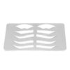 Eyebrow Lip Stencil, Eyebrow Lip Stencil Beginner Reusable Makeup Eyebrow Lip Template Microblading Supplies for Men Women, Fits Brow and Lip Shape for Easy Positioning