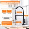 Kitchen Sink Faucet with Soap Dispenser Kitchen Faucet with Pull down Sprayer St