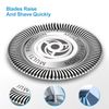 SH50 Replacement Heads with Blade Retaining Rings for Philips Norelco 5000 Series 6-pc Pack