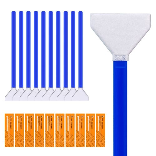 K&F Concept Sensor Cleaning 20 Pack 24mm Full Size Sensor Swabs Cleaning Swabs for Sensors Cleaning Sticks Maintenance Supplies Cleaning Supplies for SLR Cameras