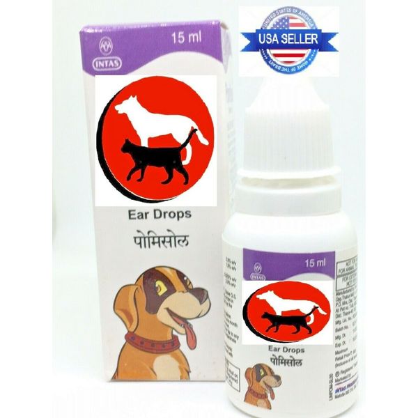 2 X DOG CAT Ear Drops Infection Treatment - EFFECTIVE!!