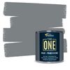 THE ONE Paint Gloss 250ml - Multi Surface Paint - No Undercoat or Primers required (Grey)