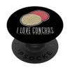 Mexican Bread Conchas Pan De Dulce Pastry Chef Bread Maker PopSockets Standard PopGrip