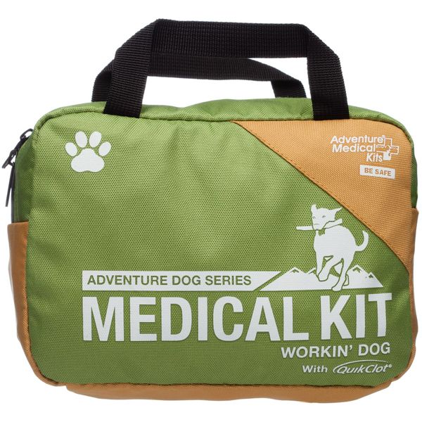 Adventure Medical Kits Workin' Dog Canine First Aid Kit with QuikClot