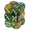 Nebula® 16 mm d6 Spring/White Luminary™ Dice Block (12 dice)