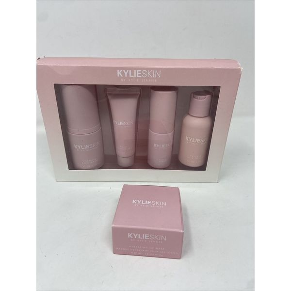 Kylie Skin By Kylie Jenner 4-Piece Mini Travel Set With Free Hydrating Lip Mask